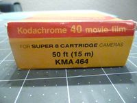 Kodak KMA-464 Super 8 Kodachrome 40 Movie Film