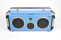 Bumpboxx Flare6 Blue Bluetooth Boombox Speaker