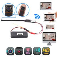 Mini Hidden WiFi Flex Wireless Camera 1080p HD Portable Security Indoor Outdoor IP Surveillance Camaras Motion Detection Loop Recording High Definition Nanny Cameras Home Business Night Vision Camera