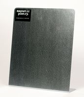 Magnetic Poetry Educational Products - Metal Easel Board - 11x13 Inches