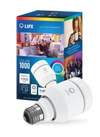 LIFX Smart LED Light Bulb, Wi-Fi, Color 1000 A19, Multicolor, Dimmable, Works with Amazon Alexa