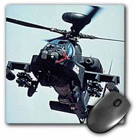 3dRose LLC 8 x 8 x 0.25 Inches Mouse Pad, Apache Longbow (mp_730_1)