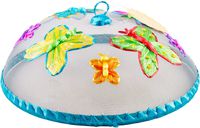 Palais Essentials Mesh Screen Food Cover Dome 12" Inch - Outdoor Picnic Food Cover Net (Butterfly)