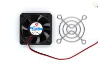DC 24V 50mmx50mmx15mm 7 Vanes PC CPU Computer Cooling Fan w Metal Finger Guard
