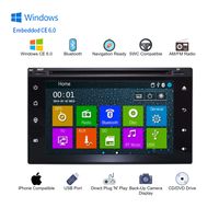 OEM Radio Replacement 6.2 Inch Touch Screen GPS Navigation Bluetooth Multimedia Radio (Fits: Titan 2004-2011, Pathfinder 2005-2011, Versa 2007-2011, Cube 2009-2011)