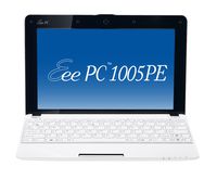 ASUS Eee PC Seashell 1005PE-MU27-WT 10.1-Inch Netbook with Kindle for PC (White)