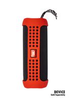 Alltravel Featured Silicon Sleeve for JBL FLIP 5 Waterproof Portable Bluetooth Speaker, More Protective and and Real Sound Design (Red)