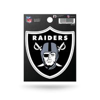 Rico Industries NFL Oakland Raiders Die Cut Team Logo Short Sport Sticker