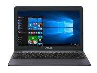 Asus Vivobook E203NA-YS02 11.6" Featherweight Design Laptop, Intel Dual-Core Celeron N3350 2.4GHz Processor, 4GB DDR3 RAM, 64GB eMMC Storage, App Based Windows 10 S