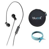 Final Audio E3000 in-Ear Monitor Headphones Bundle with Blucoil 6-Ft Audio Extension Cable and Portable Earphone Hard Case