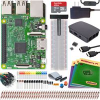 Viaboot Raspberry Pi 3 Ultimate Kit - Official Micro SD Card, Official Black/Gray Case Edition