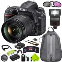 Nikon D750 DSLR Camera with Nikon 24-120mm f/4G Lens Beginner Bundle