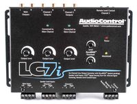 AudioControl LC7i - Black Six Channel Line Out Converter with AccuBASS & 5-year warranty!