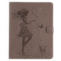 Bear Village Case for Apple iPad 2nd / 3rd / 4th Generation 9.7 Inch, Premium Full Body Protective Cover, Slim Leather Smart Magnetic Case with Multiangle Viewing Stand, Gray