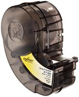 Brady X-7-422 IDXPERT 0.5" Height, 0.5" Width, B-422 Permanent Polyester, Black On White Color Label (350 Per cartridge)