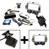 PAC RPK5-GM4101 Chevrolet Camaro Integrated Radio Replacement Kit 2010-15 (Grey With Back-Up Camera)