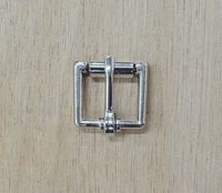 5/8" Roller Buckle Leather Hardware Nickel Plated Bag Strap Handbag -10 pk