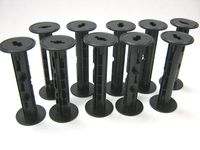 10 Empty Kodak 120/220 Medium Format Plastic Film Spools