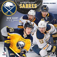Turner Buffalo Sabers 2016 Team Wall Calendar, September 2015 - December 2016, 12 x 12" (8011933)