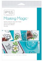 Gina K Designs Masking Magic Sheets 5"x7" 12/pkg-