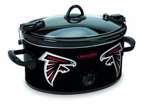 Crock-pot SCCPNFL600-AF Electric Cooking, Black/White/Silver/Red, 6 quart