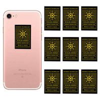 10 Pack - Anti EMF Radiation Protection Shield Sticker, Radiation Neutralizer Shield Blocker, EMF Radiation Protection Device for Cell Phone, Laptop and All Electronic Devices-EMF Protection Products