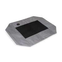 K&H Pet Products Original Pet Cot Replacement Cover Large Gray/Mesh 30" x 42"