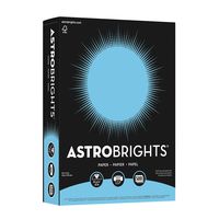 Wausau Astrobrights Heavy Duty Paper, 24 lb, 8.5 x 11 Inch, Lunar Blue, 500 Sheets (21528)