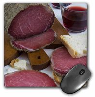 3dRose Lonza, Pork loin, cured ham, Tuscan cuisine, Italy - Mouse Pad, 8 by 8 inches (mp_140044_1)