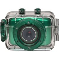 Vivitar DVR781HD HD Waterproof Action Video Camera Camcorder (Teal) with Helmet & Bike Mounts