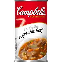 Campbell's Condensed Family Size Vegetable Beef Soup, 23 oz. Can