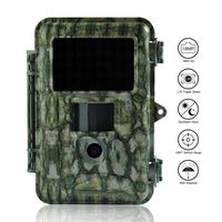 Hunting Trail Game Camera,ScoutGuard 18MP 1080P HD Video Digital Monitoring Camera,100ft Wildlife Camera with IR Black,2'' LCD Instant Surveillance Camera (18MP)