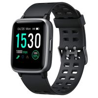 Smart Watch for Android Phone iphone,Arbily Smartwatch with Heart Rate Monitor Waterproof Swimming Smart Watch with Sleep Tracker Pedometer Step Calorie Counter,Smart Watches for Women Men Kids,Black