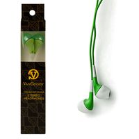 Green Crystal Clear Earbuds (3.5mm Jack) for Kindle Fire 7 inch 2nd Generation, HD 7 inch, 8.9 inch 4G LTE and an eBigValue Determination Hand Strap