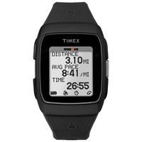 Timex Unisex TW5M11700 Ironman GPS Black Silicone Strap Watch