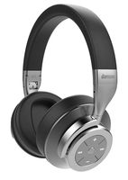 Damson HeadSpace - Wireless Bluetooth Noise Cancelling Over the Ears Headphones - Includes Micro-USB Charging Cable, 3.5mm Auxiliary Cable, and Case
