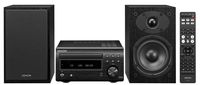 Denon D-M41 Home Theater Mini Amplifier and Bookshelf Speaker Pair - Compact HiFi Stereo System with CD, FM/AM Tuner and Wireless Bluetooth Music | Perfect for Small Rooms and Home Cinema