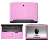 Decalrus - Protective Decal for 2016 Alienware 17 R4 with G Sync (17.3" Screen) Laptop Pink Carbon Fiber Skin Decal case Cover wrap CF2016alienware17Pink