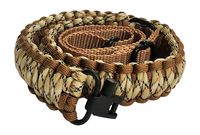 Ten Point Gear Gun Sling Paracord 550 Adjustable w/Swivels (Multiple Color Options) (Brown & Tan Camo)