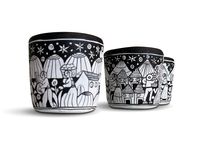 Handmade Tequila Shot Glasses, Set of 4 Mezcal Shot Glasses, Hand painted Tequila Shot Glasses