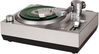 Crosley RSD3 Mini Turntable for 3-inch Vinyl Records, Silver