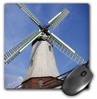 3dRose LLC 8 x 8 x 0.25 Inches Close-Up of Windmill Pattern Mouse Pad (mp_48241_1)