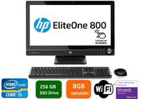 HP EliteOne 800 G1 23" FHD Touch Screen All-in-One Business Desktop Computer, Intel Core i5-4570s up to 3.6GHz, 8GB RAM, 256GB SSD HDD, WiFi, USB 3.0, Windows 10 Professional (Renewed)