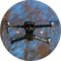 Selfie Mavic Dual: LED Light Kit, Accessories for DJI Mavic Pro, Mavic 2 (Pro/Zoom/Enterprise), 90 Lumen, tiltable Lamps