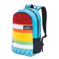 187 Killer Pads- 'The Standard Issue' Skateboard Backpack with Internal Laptop Pocket, Rainbow