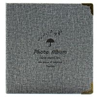 Big Trend 100 Pockets Instax Mini Photo Album Film Book for Fujifilm Instax Mini 9 8 7s 90 70 25 Polaroid 300 Instant Camera 3 Inch Picture Name Card Holder (100 Pockets, Gray)