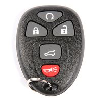 ACDelco 22951509 GM Original Equipment 5 Button Keyless Entry Remote Key Fob