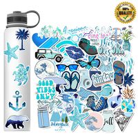 Cute Vsco Stickers for Water Bottles， Hydro Flask Stickers (50PCS) 100% Quality Vinyl,Stylish and Beautiful,Laptop Stickers，Suitable for Teenagers, Children, Girls, Women.