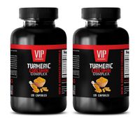 Immune System Booster Pill - Turmeric Curcumin Complex - New & Advanced Formula - Turmeric Capsules Best Seller - 2 Bottles 240 Capsules
