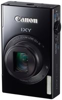Canon Digital Camera IXY 1 (Black) 12x Optical Zoom Wi-Fi IXY1(BK) - International Version